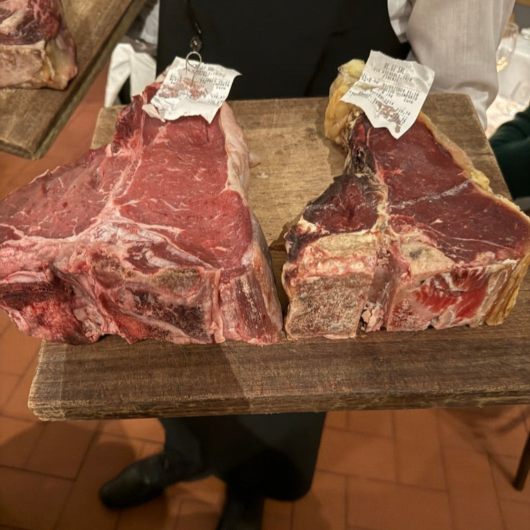 Dry-Aged USDA Prime Porterhouse Steak Bistecca alla Fiorentina