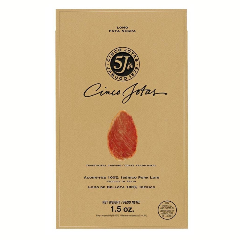 Cinco Jotas Sliced - 100% Ibérico de Bellota Loin - 1.5oz