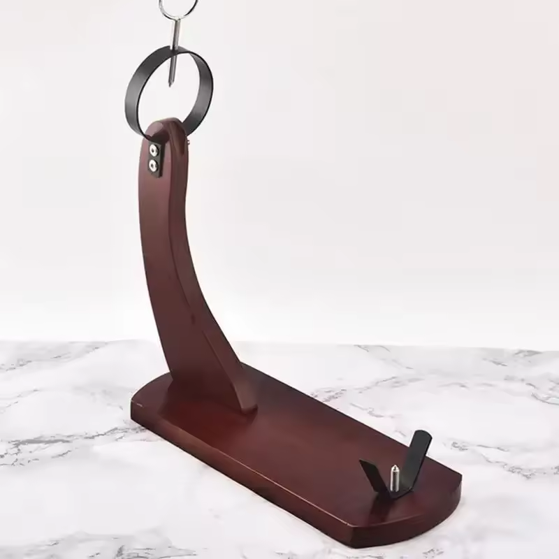 Deluxe Solid Black Ham Holder - Monteraz