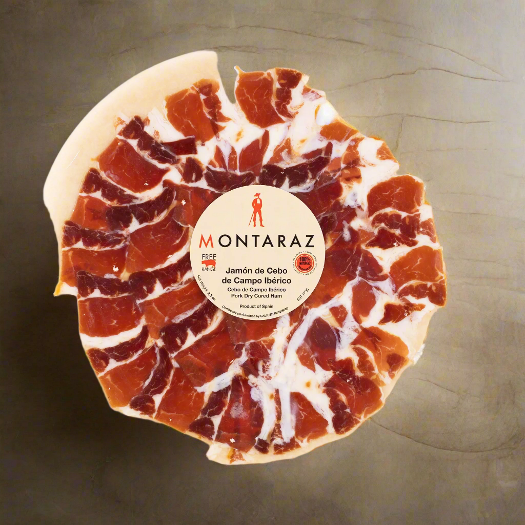 Montaraz - Pre-Sliced Free Range Jamon Pork Plates - Cebo de Campo