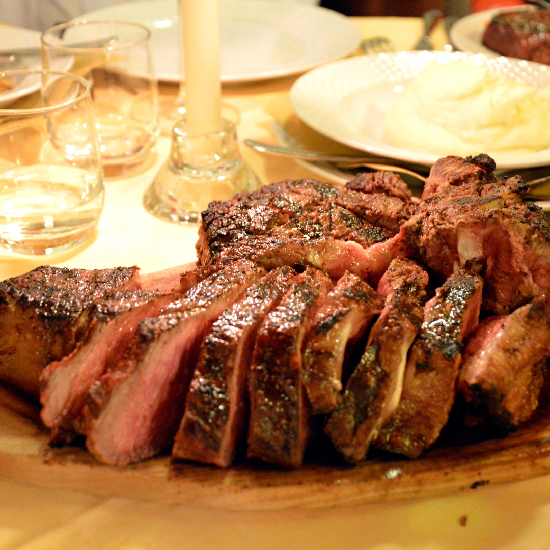 Dry-Aged USDA Prime Porterhouse Steak Bistecca alla Fiorentina