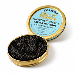 Caviar de esturión premium
