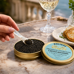 Caviar de esturión premium