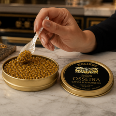 Caviar de Ossetra Dorado