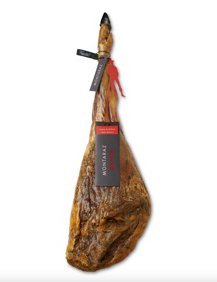 Montaraz Jamón Bellota Fed. De Bellota 100% Ibérico UN1CO Pata Negra Con Hueso