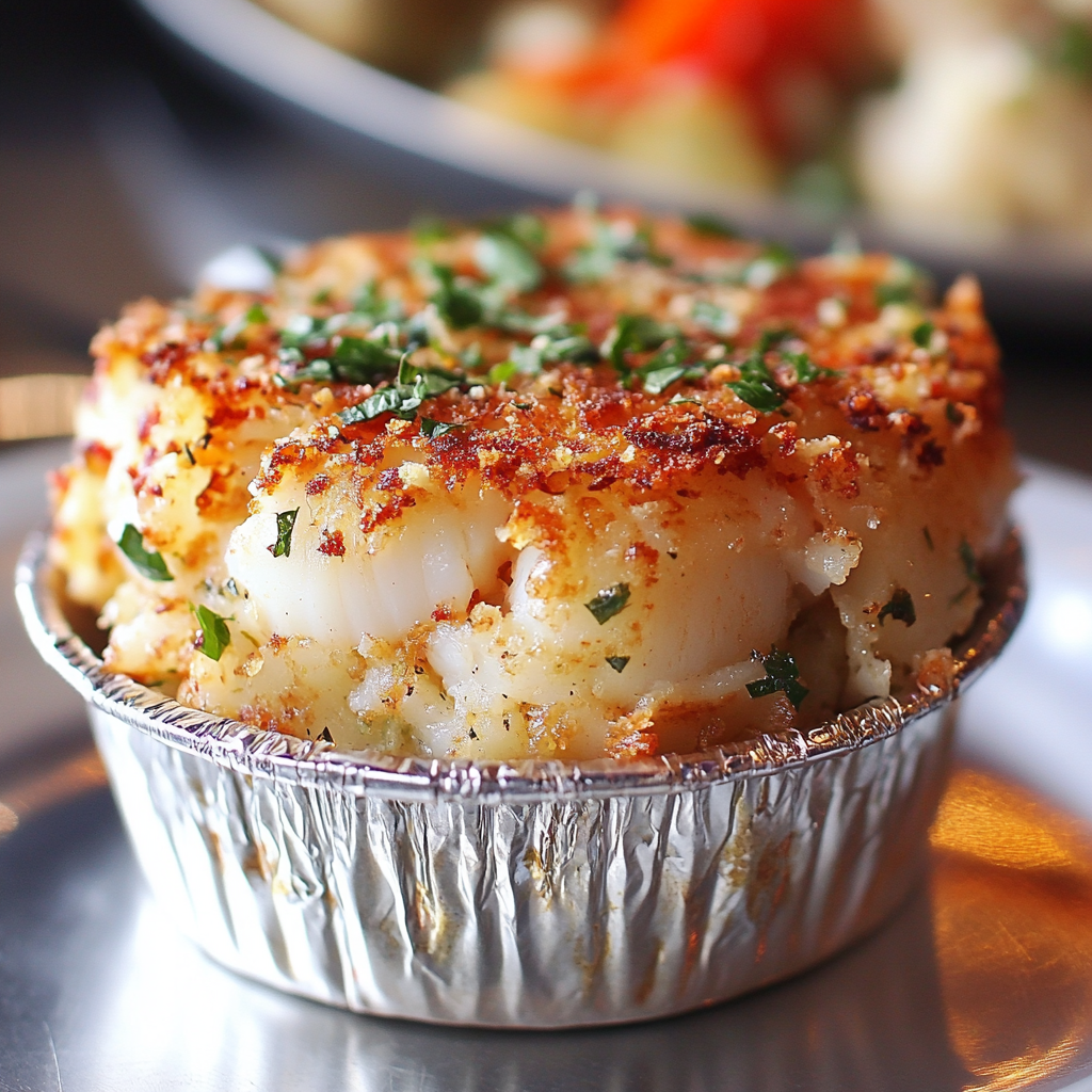 Cape Cod Scallop Cake