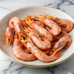 Gambas saladas de Nueva Caledonia - Gambas azules francesas (2,2 libras)